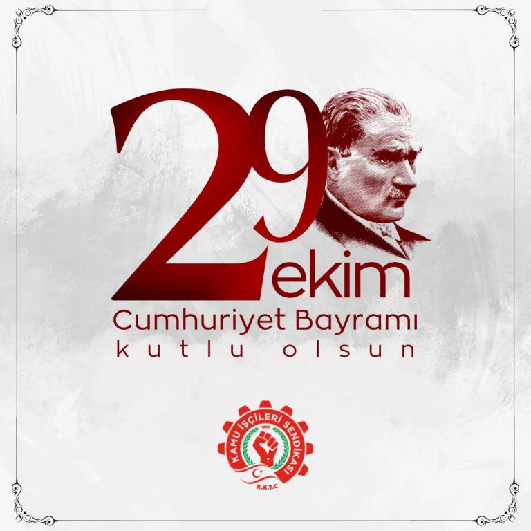29 Ekim Cumhuriyet Bayramı Kutlu Olsun