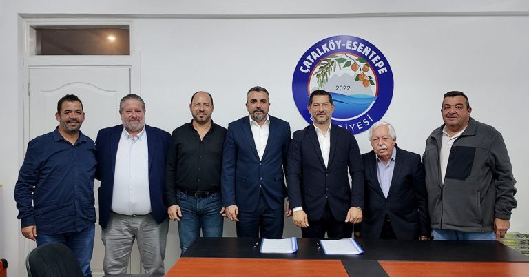 ÇATALKÖY-ESENTEPE BELEDİYESİNDE TOPLU İŞ SÖZLEŞMESİ İMZALANDI