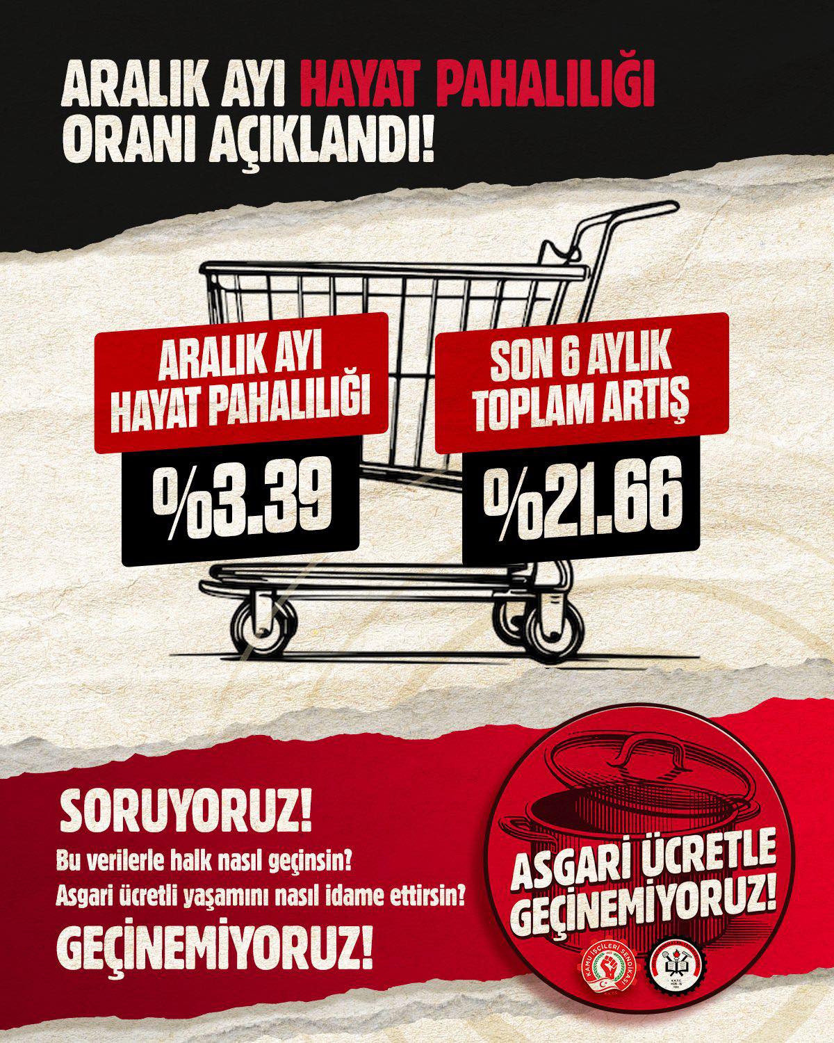 ARALIK AYI HAYAT PAHALILIĞI