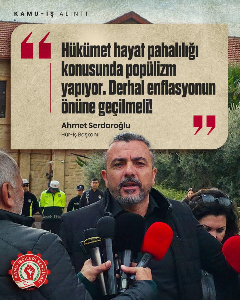 HÜKÜMET ENFLASYONUN ÖNÜNE GEÇMELİ